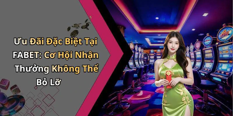 Ưu Đãi Đặc Biệt Tại FABET: Cơ Hội Nhận Thưởng Không Thể Bỏ Lỡ