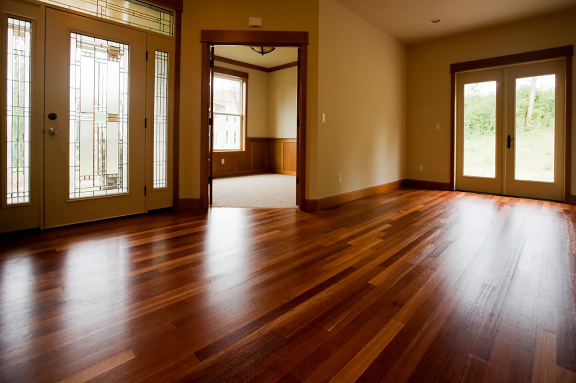 sàn gỗ hiện đại